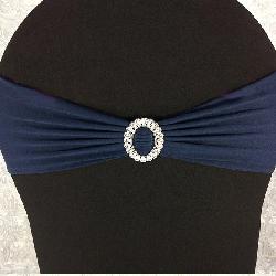 Navy Blue Chair Bands